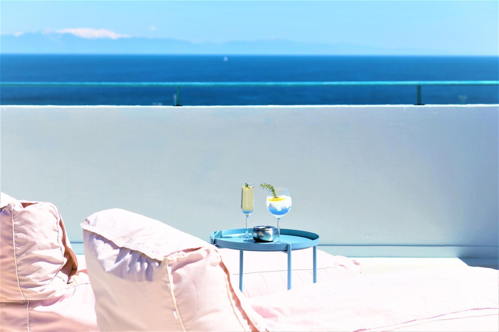 Groovy & Cozy Apt With Private Seaview Rooftop Terrace Rhodes City ภายนอก รูปภาพ