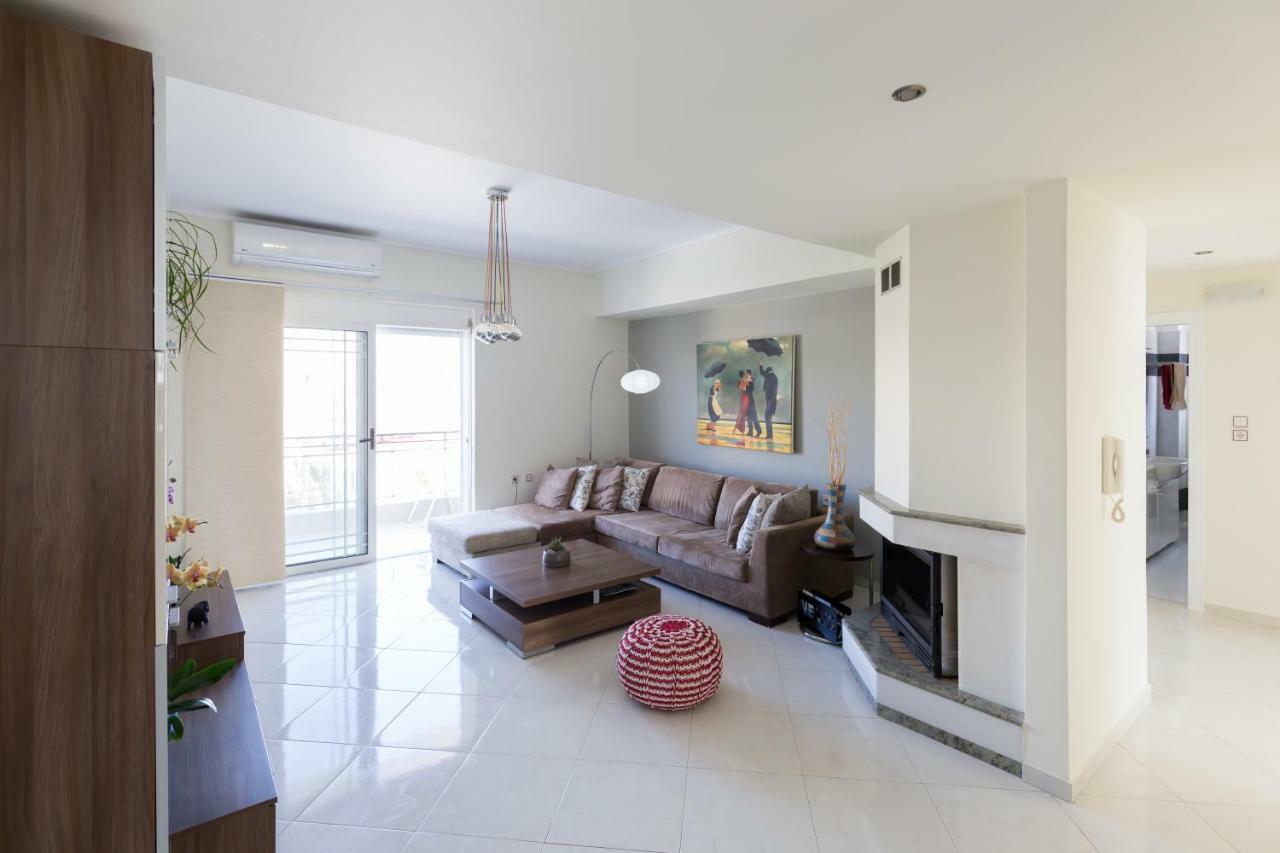 Groovy & Cozy Apt With Private Seaview Rooftop Terrace Rhodes City ภายนอก รูปภาพ